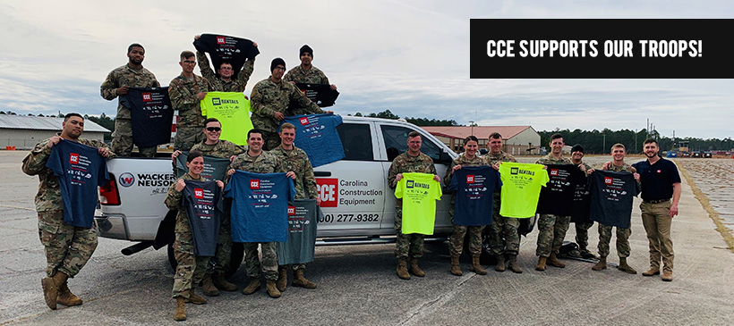 CCE with troops